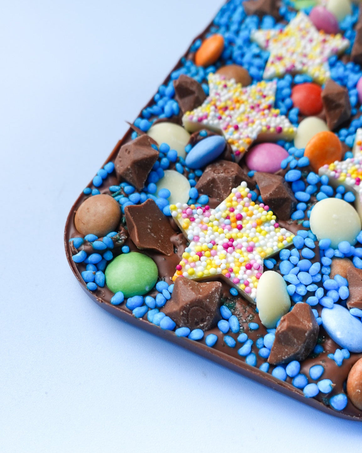 Blueberry Candy Chocolate Slab