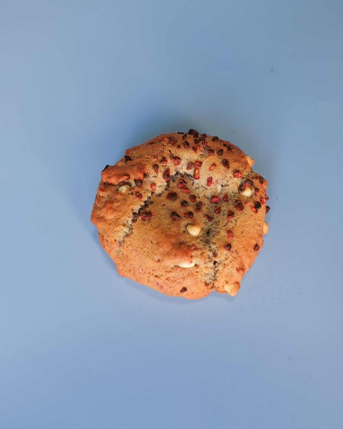 White Chocolate & Raspberry Indulgent Cookie