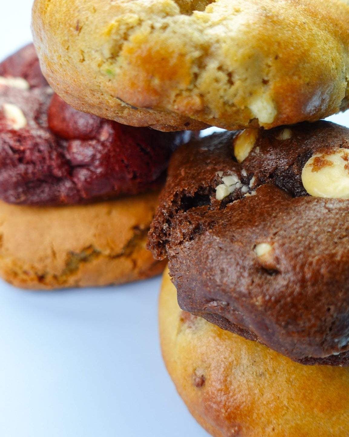 Triple Chocolate Chip Indulgent Cookie