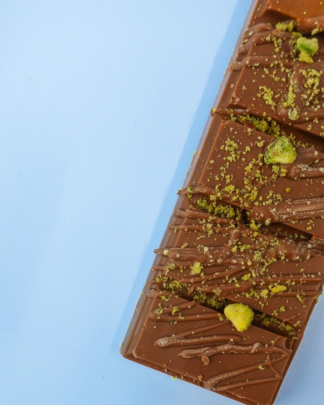 Pistachio Milk Chocolate Knafeh Bar 65g