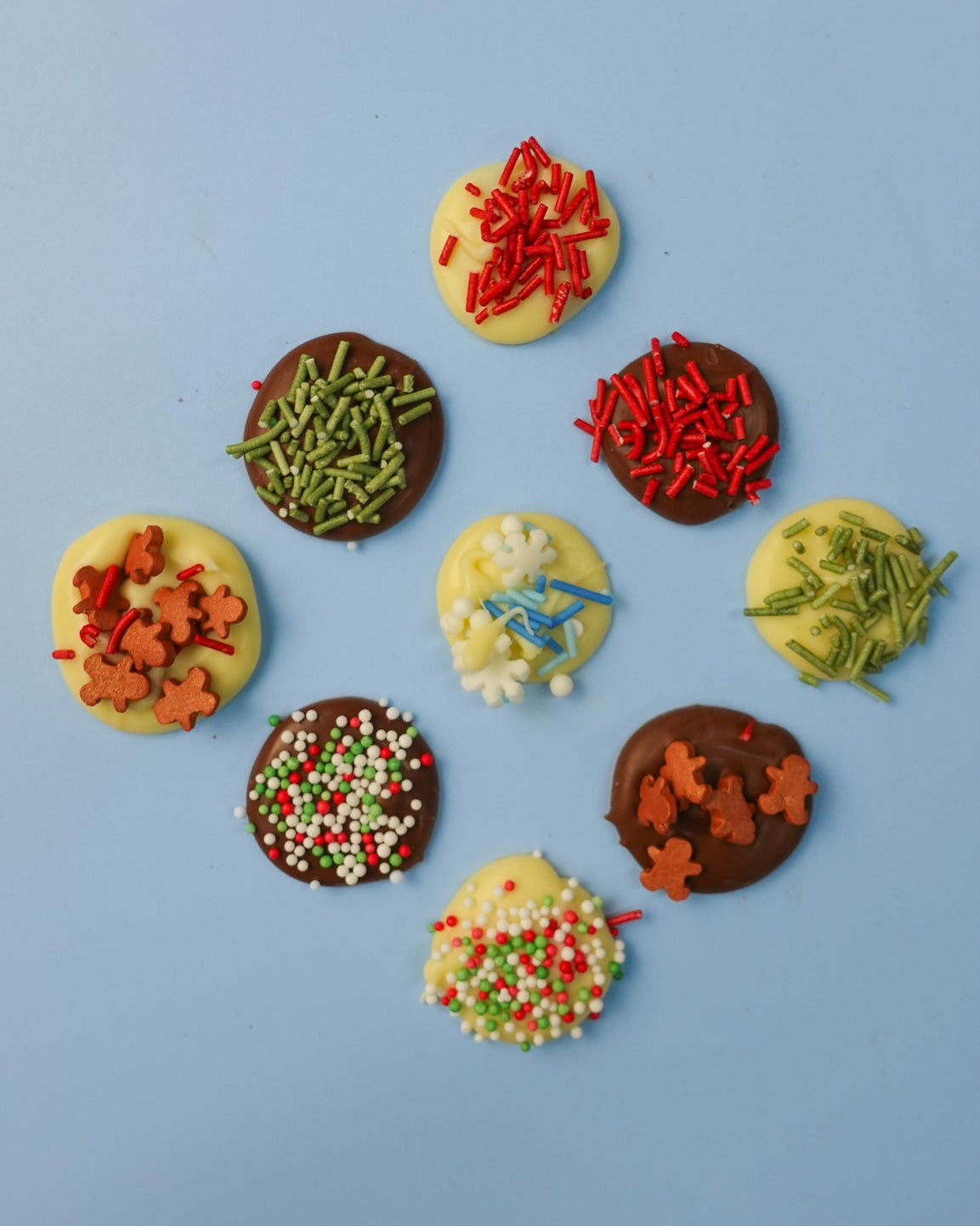 π Christmas Milk & White Chocolate Buttons (Mixed Bag) *CHRISTMAS PRE ORDER*