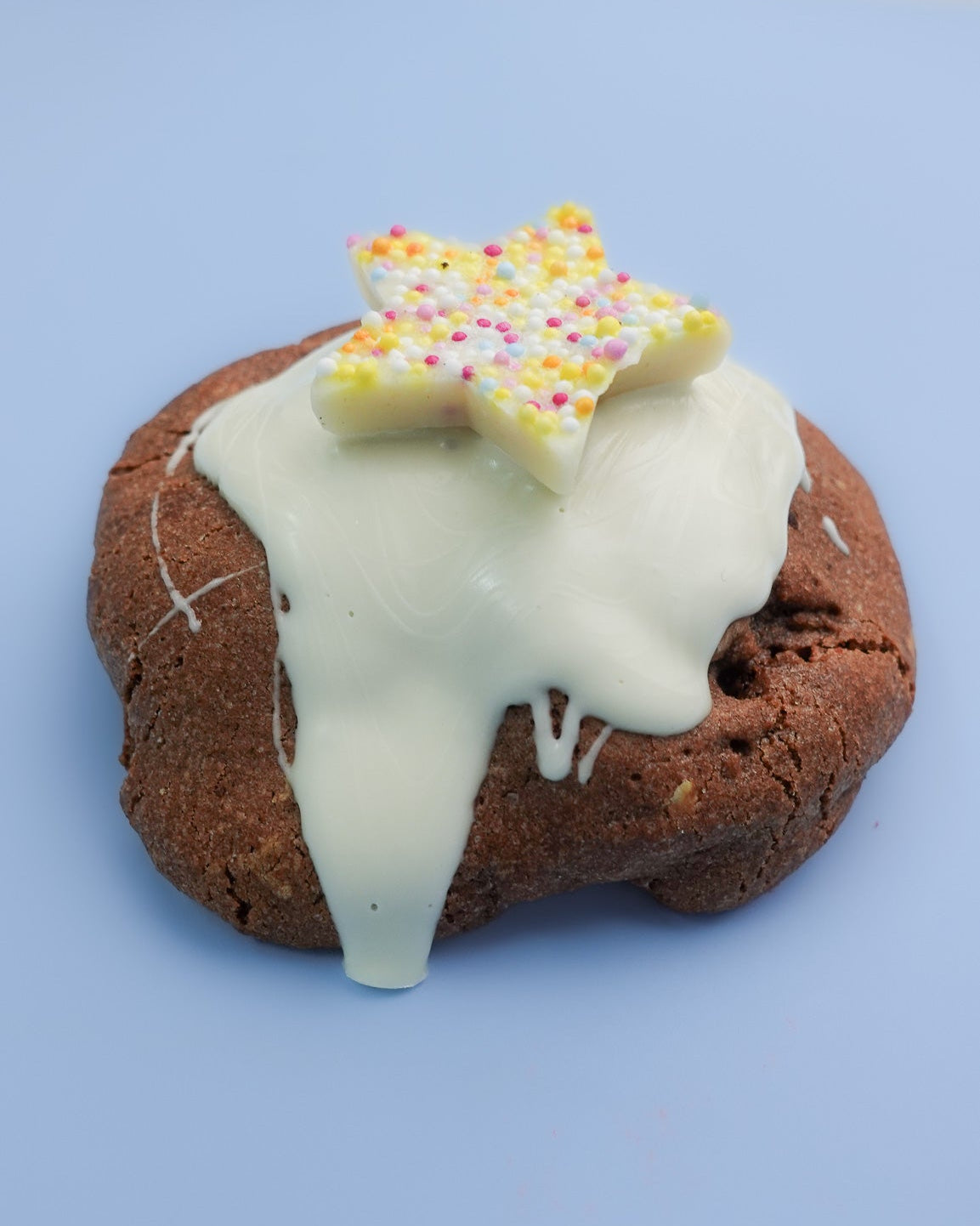 Triple Chocolate Brownie Stuffed Cookie