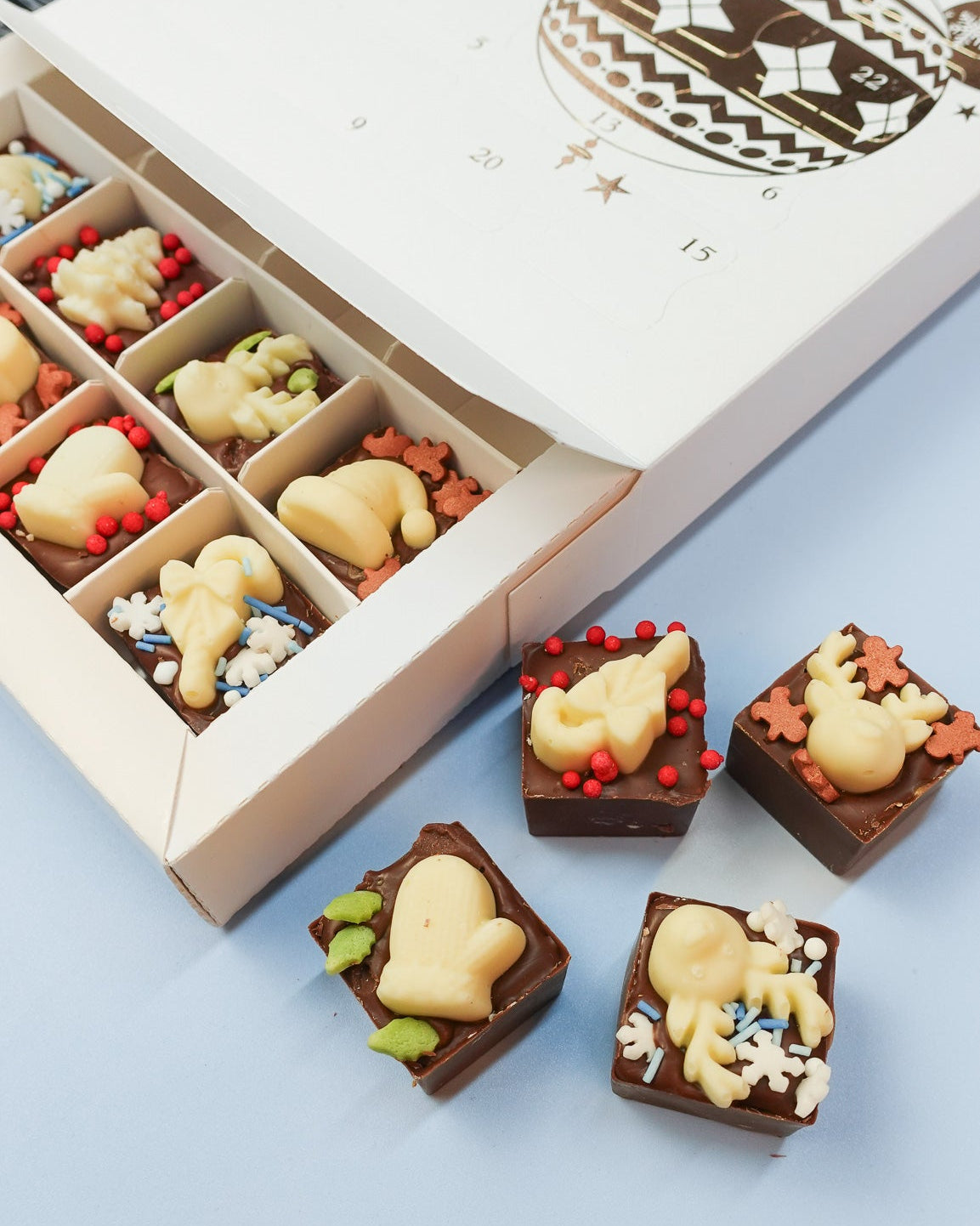 Christmas Advent Calendar - Mini Flavoured Knafeh Bites