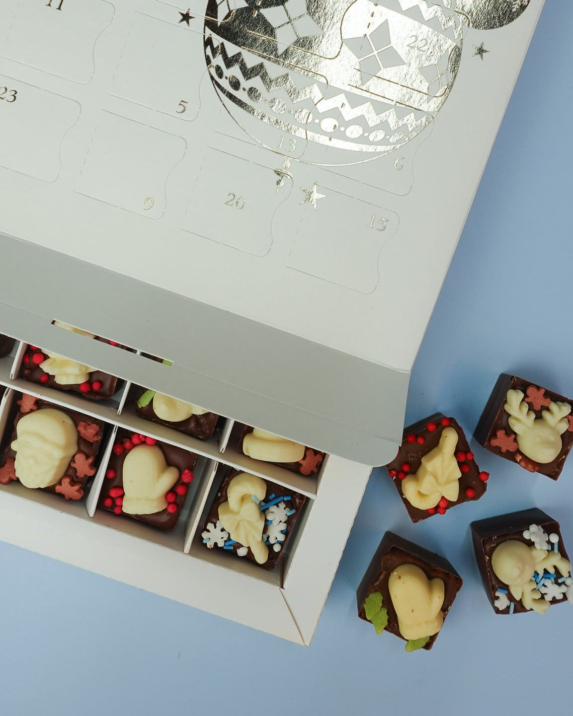 Christmas Advent Calendar - Mini Flavoured Knafeh Bites