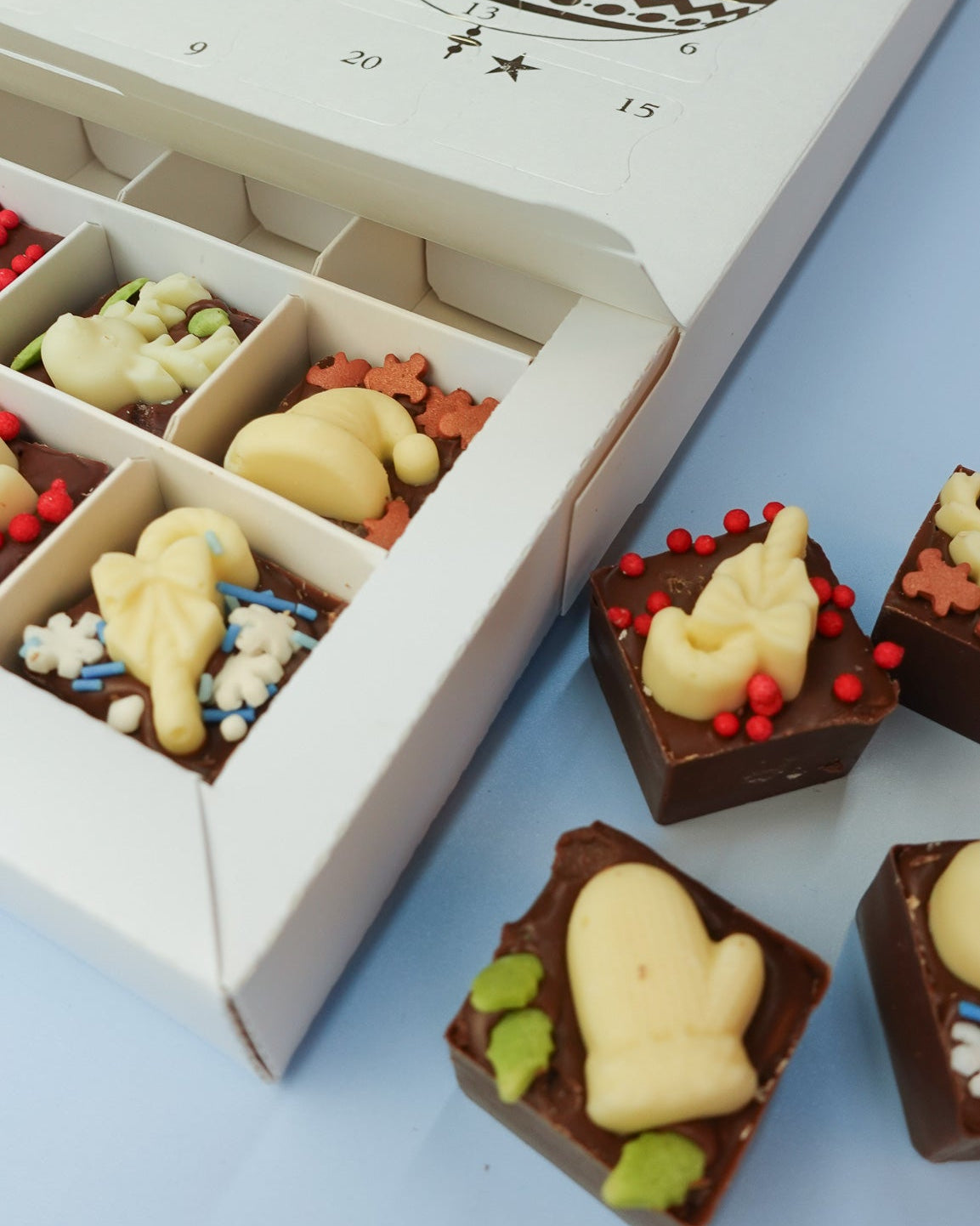 Christmas Advent Calendar - Mini Flavoured Knafeh Bites