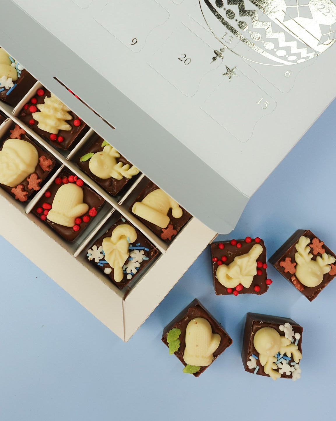 Christmas Advent Calendar - Mini Flavoured Knafeh Bites