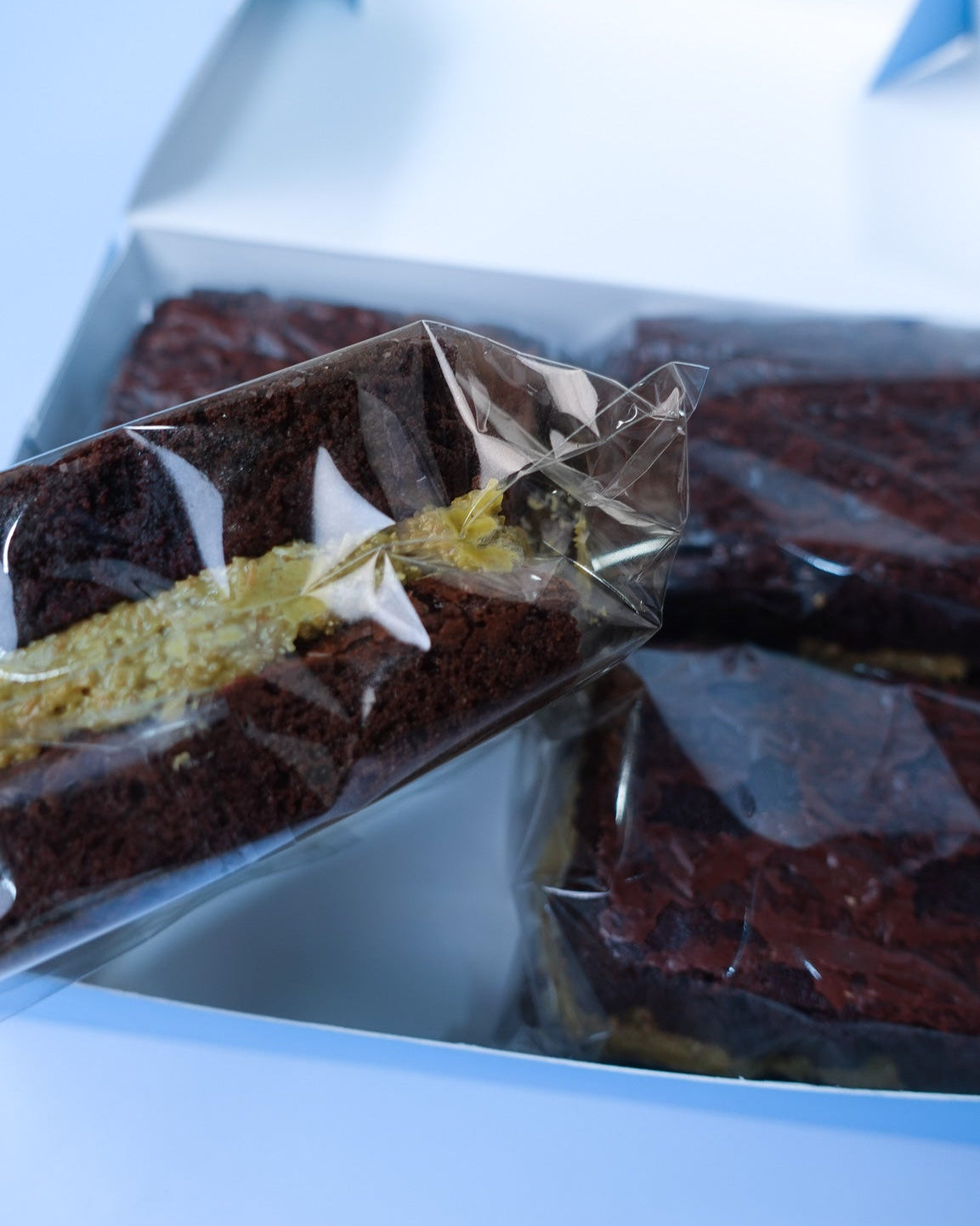 Brownie Box - Pistachio Knafeh