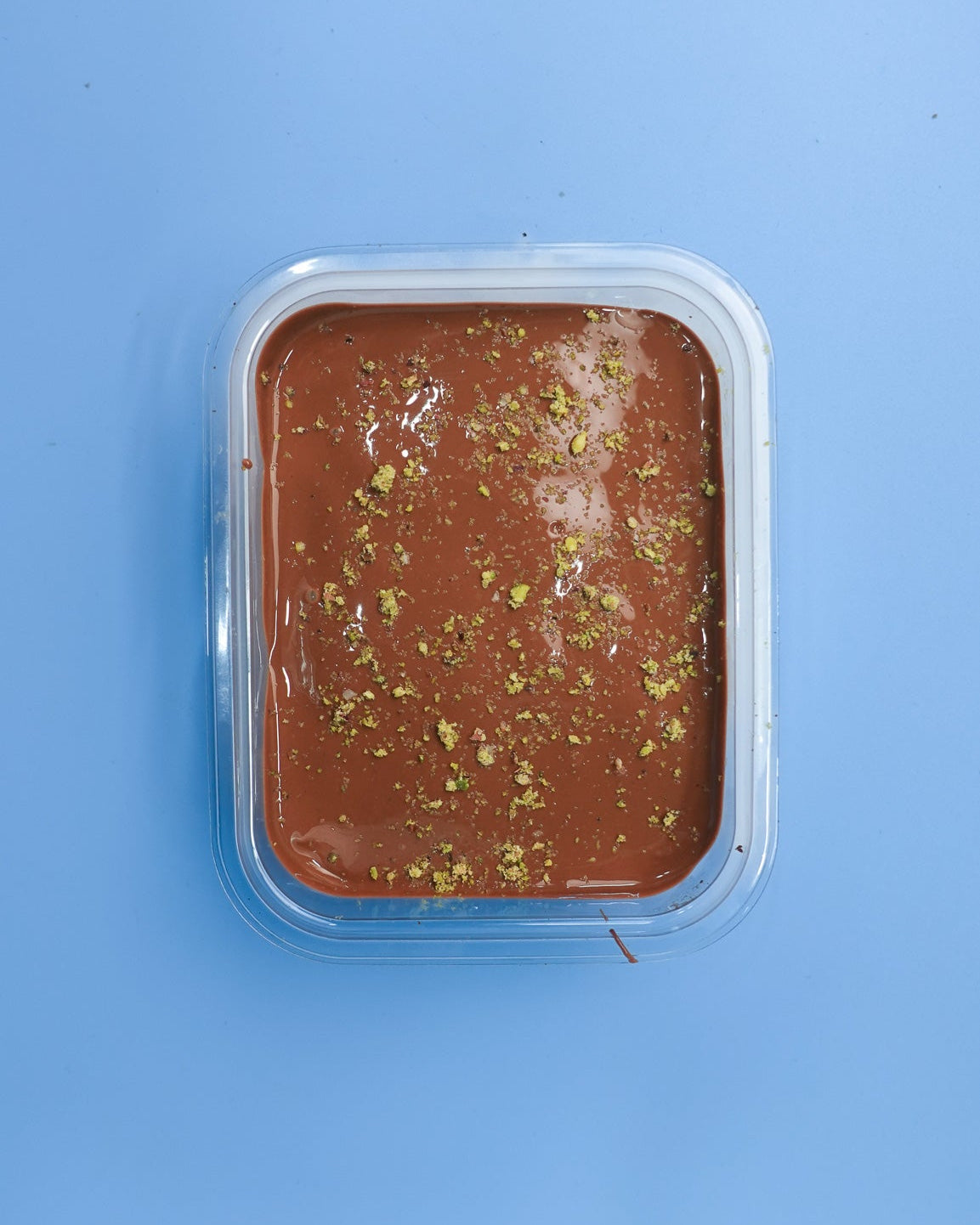 Brownie Pistachio Knafeh Chocolate Pot