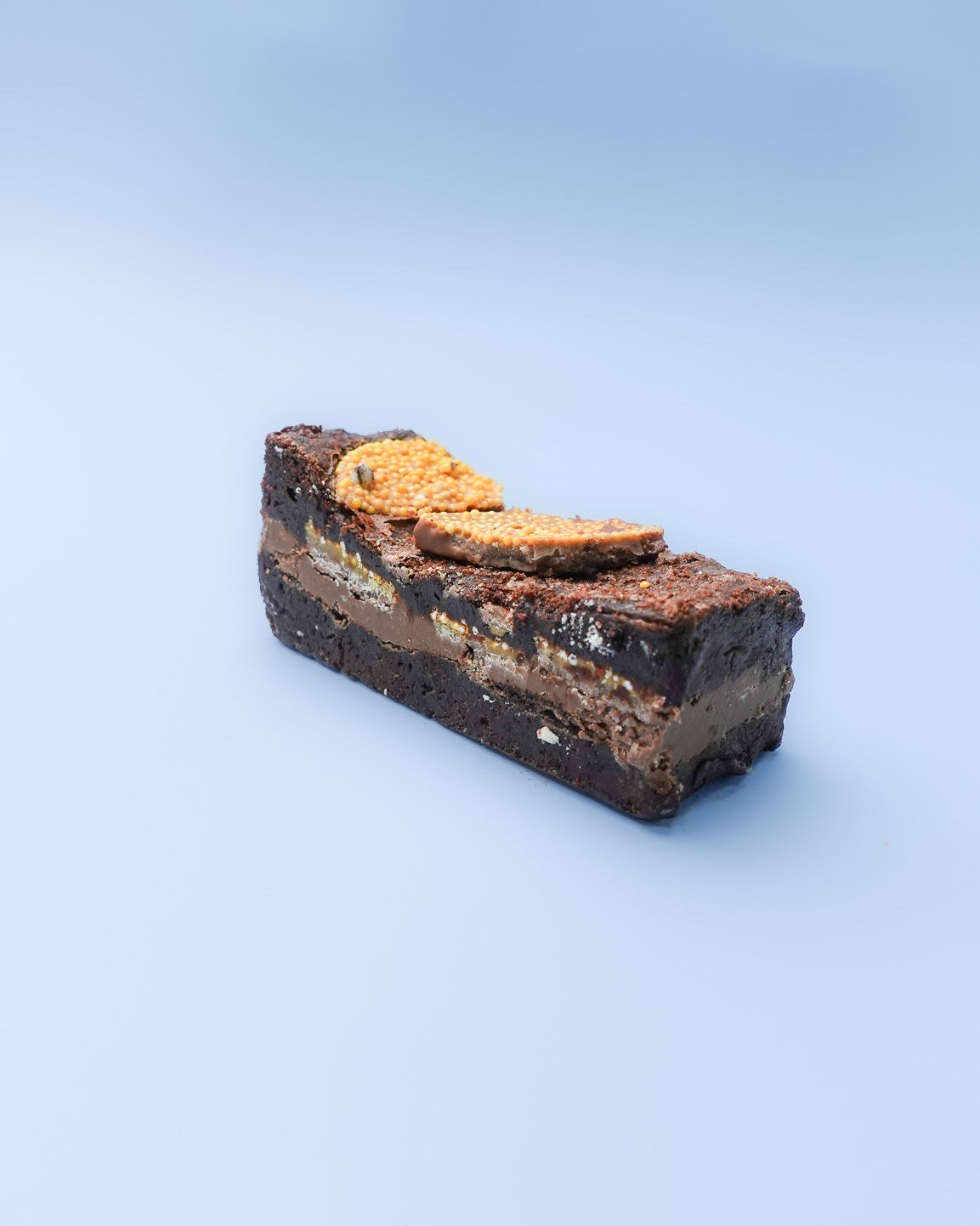 Chocolate Orange Loaded Brownie Slab