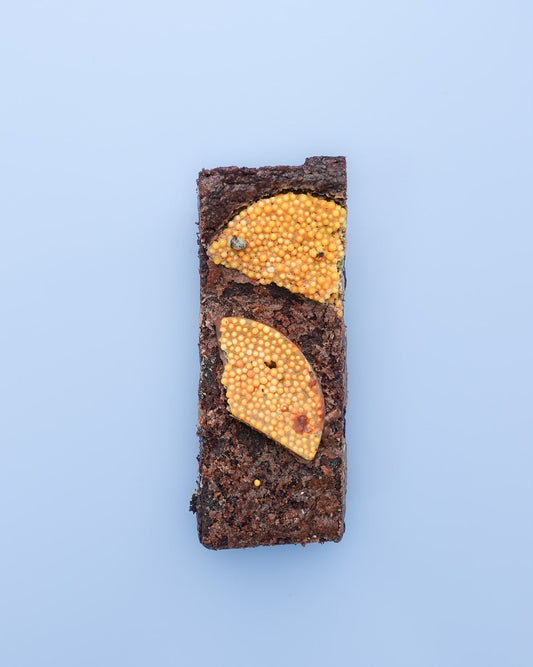 Chocolate Orange Loaded Brownie Slab