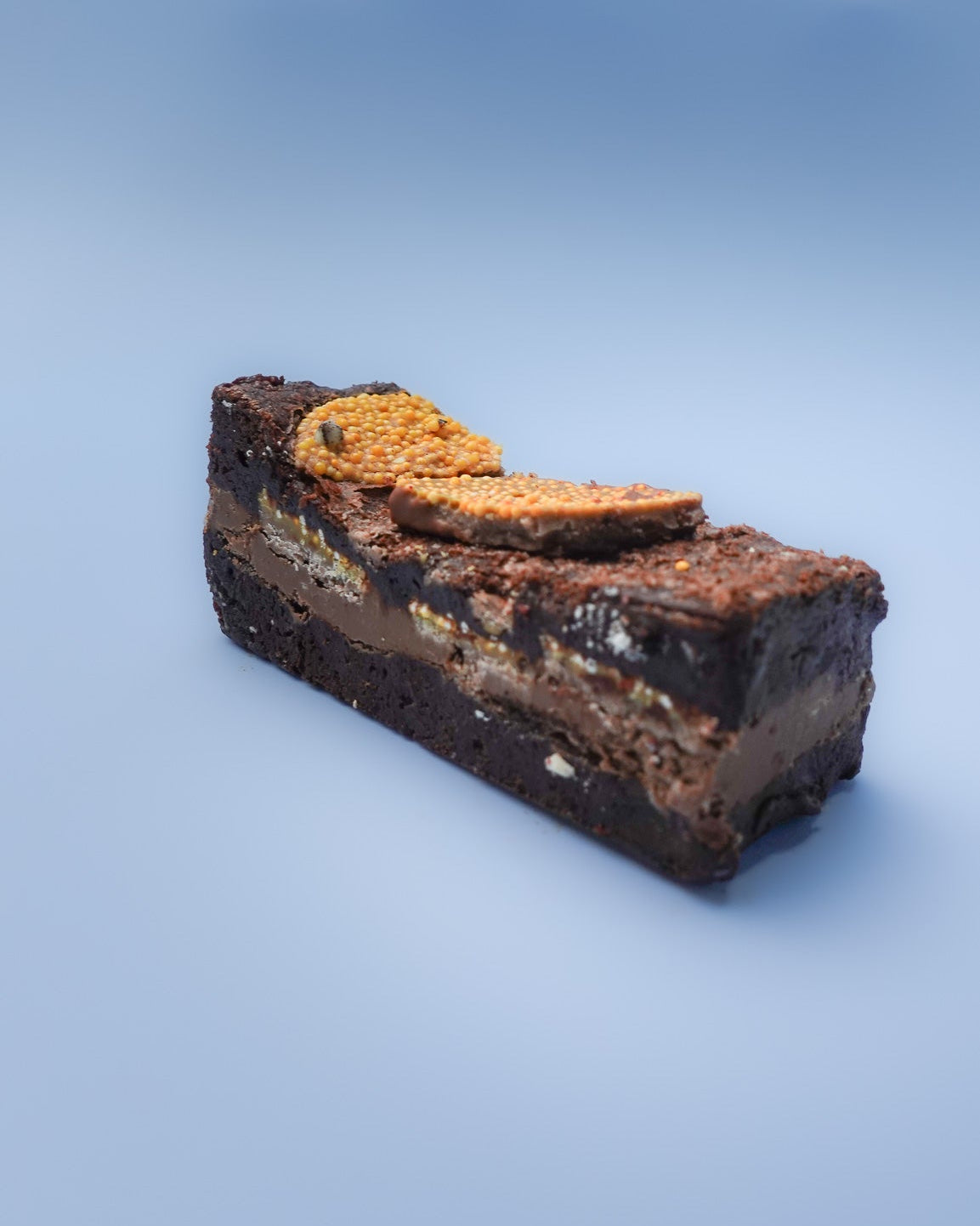 Chocolate Orange Loaded Brownie Slab