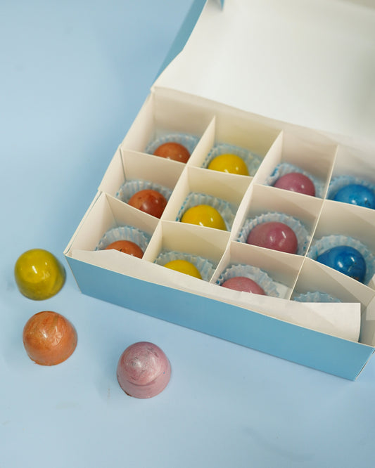 Milk Chocolate Truffle Selection Box (12 Pieces)
