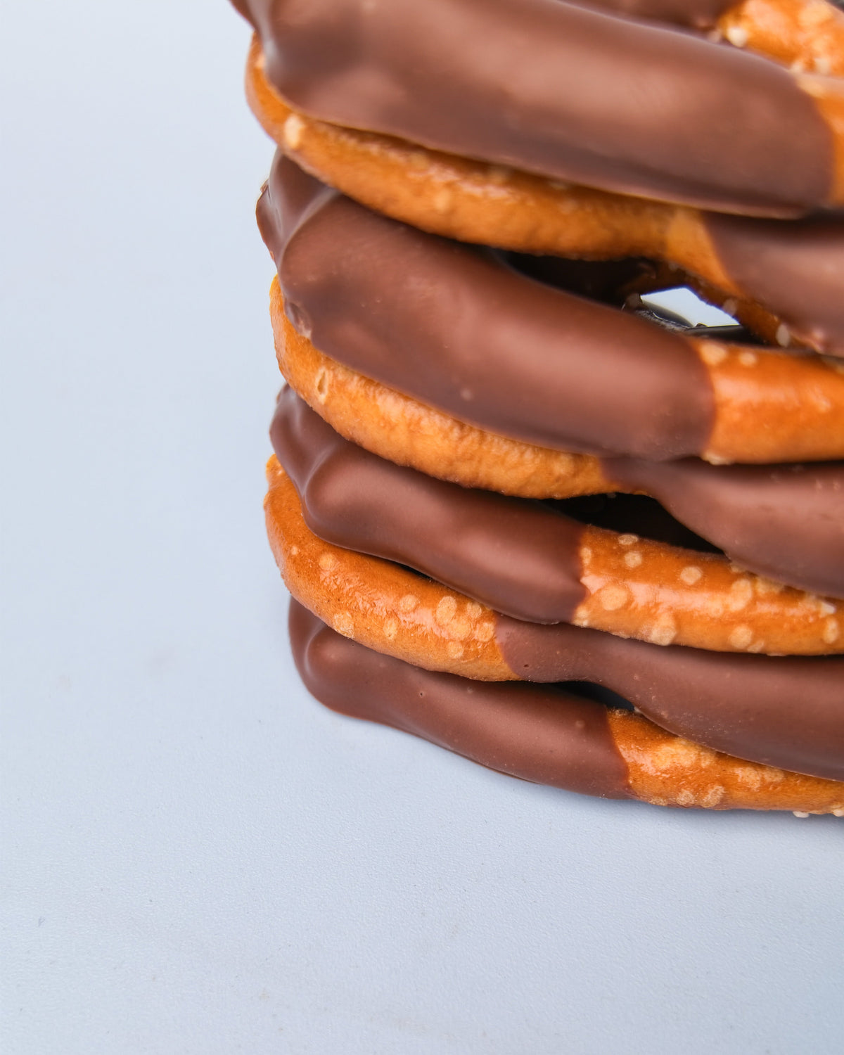Christmas Chocolate Dipped Pretzels – Handmade Belgian Chocolate