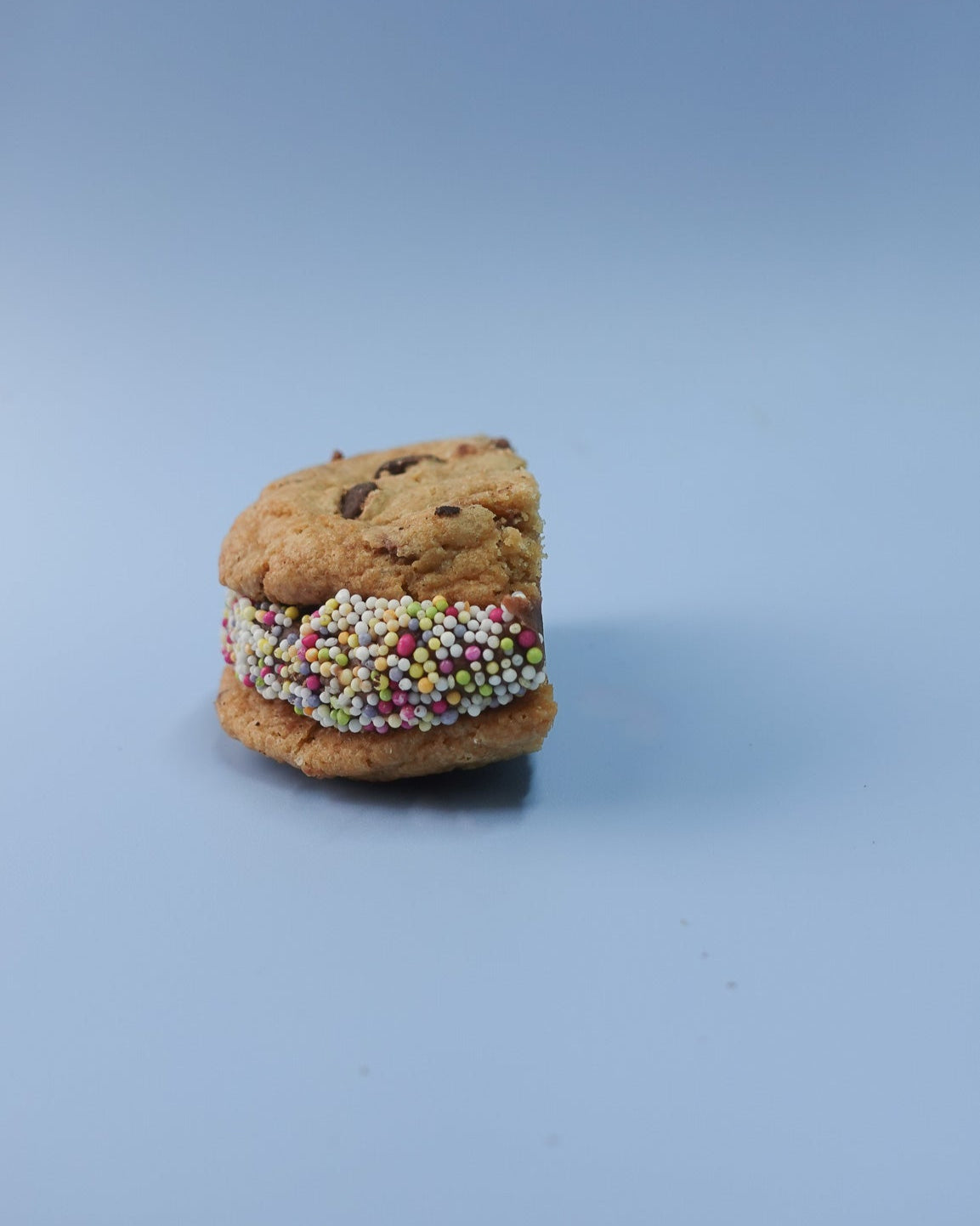 Cookie Sandwich - Chocolate Ganache Cookie Sandwich with 100s & 1000s