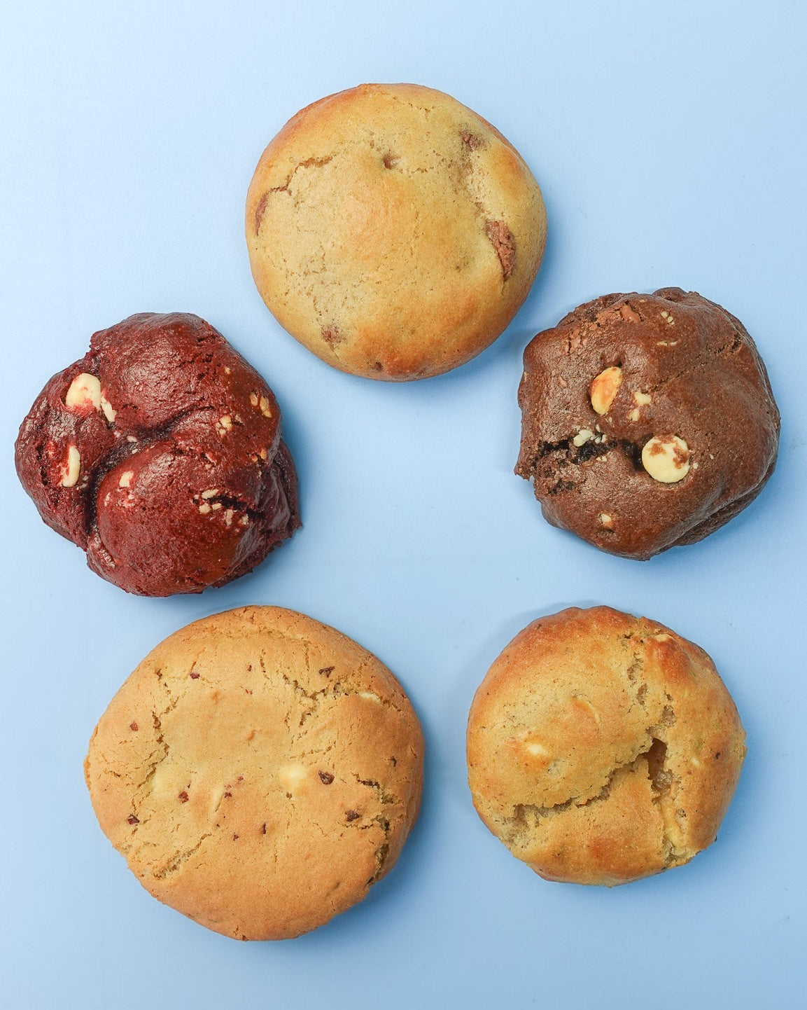 Indulgent Cookies - All Five Flavours - Scomelette | Premium Handmade ...