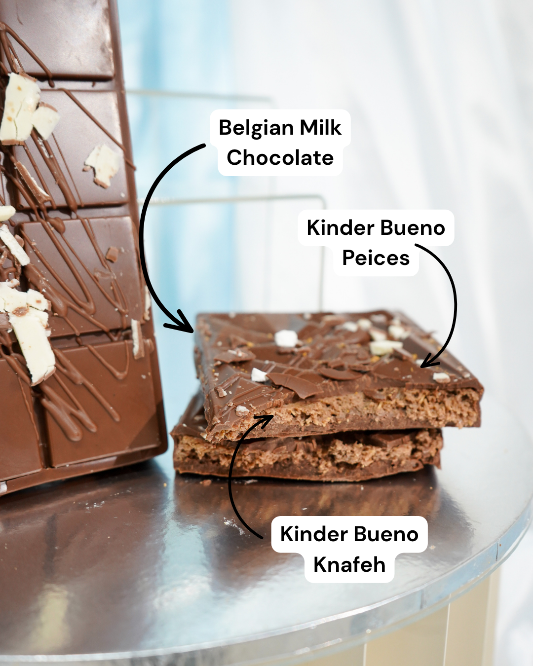 Milk Chocolate Kinder Bueno Knafeh 250g