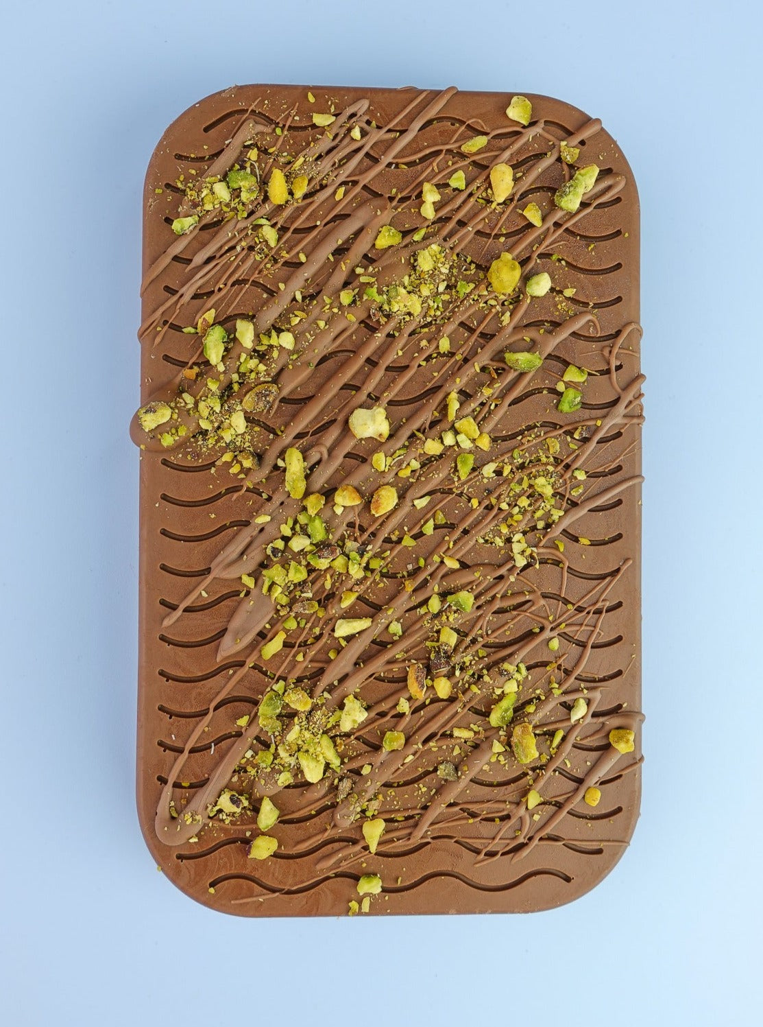 Pistachio Milk Chocolate Knafeh Bar 500g