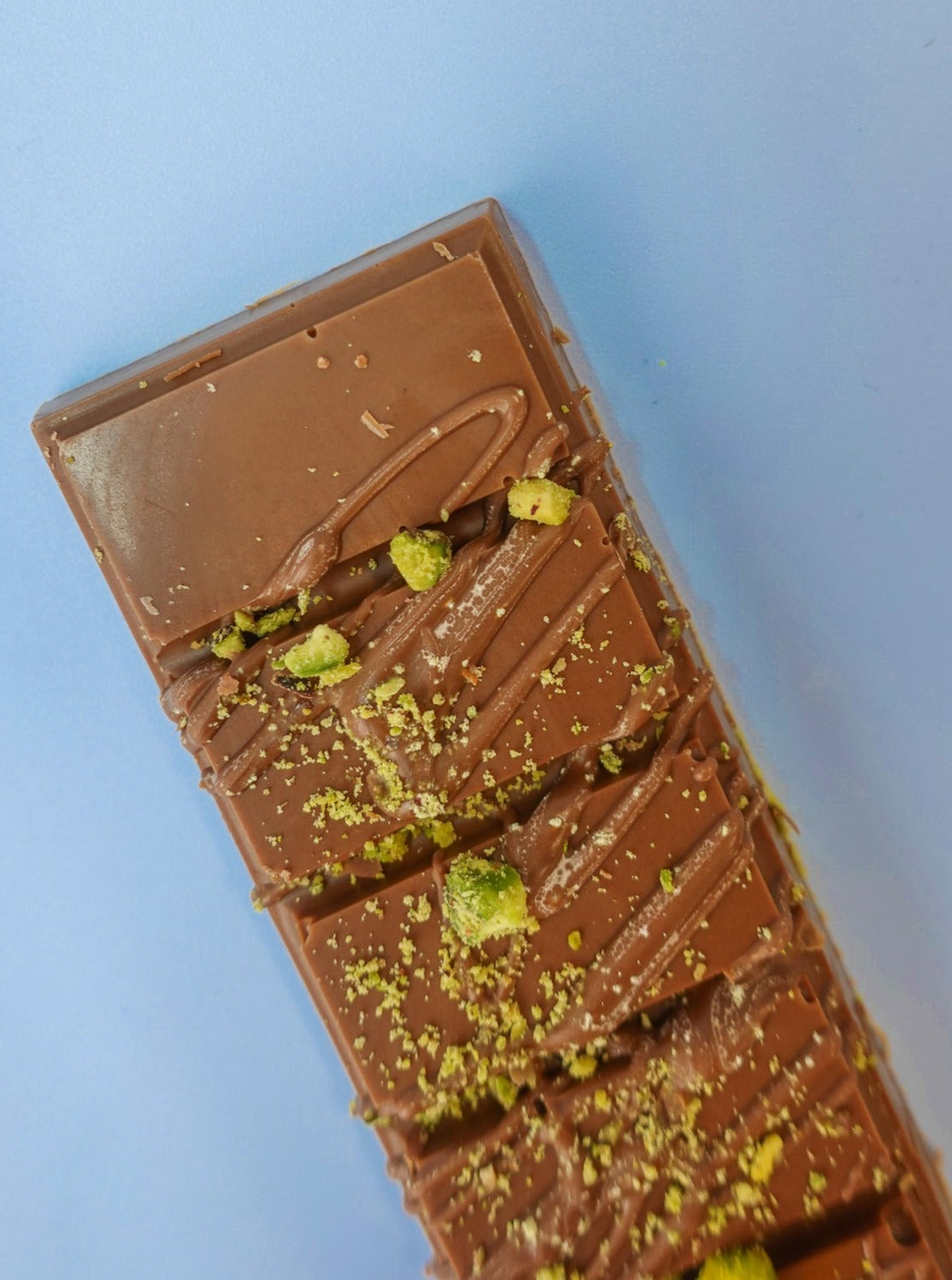 Pistachio Milk Chocolate Knafeh Bar 65g