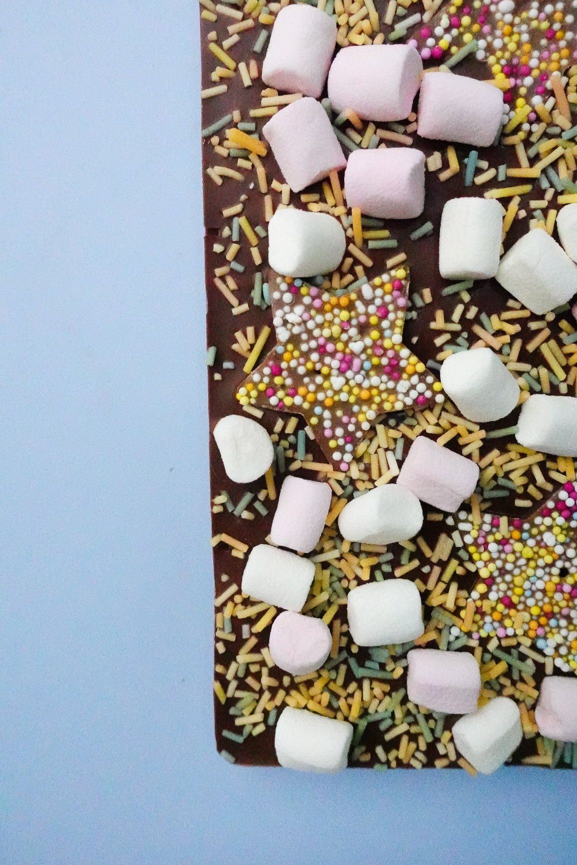 Jazzy Sprinkles & Marshmallow Loaded Milk Chocolate Bar