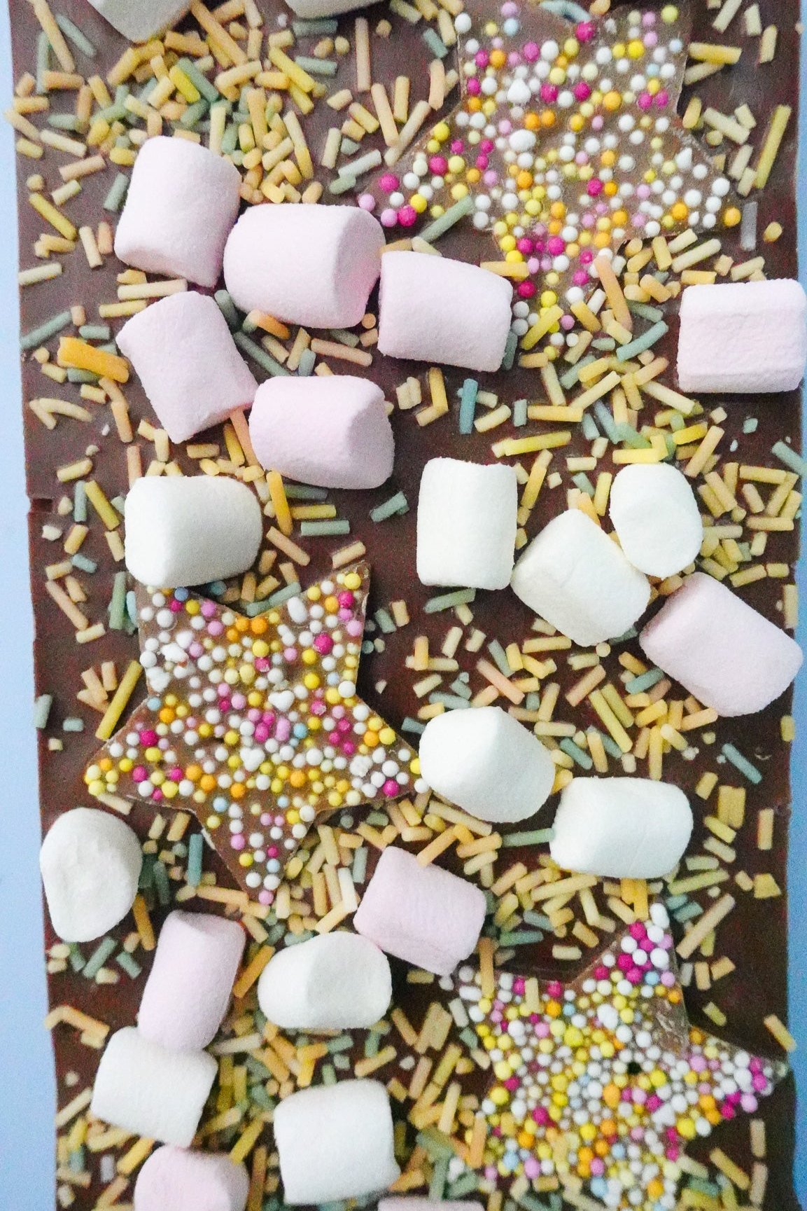 Jazzy Sprinkles & Marshmallow Loaded Milk Chocolate Bar