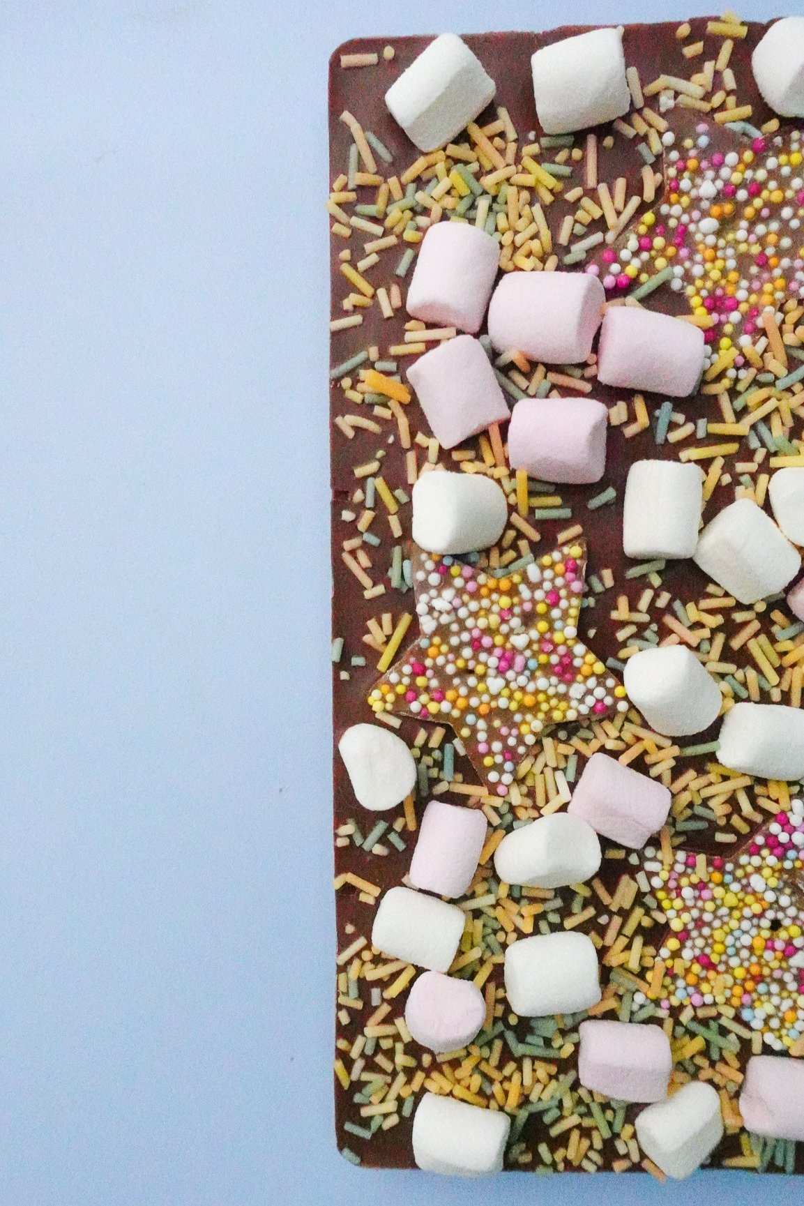 Jazzy Sprinkles & Marshmallow Loaded Milk Chocolate Bar