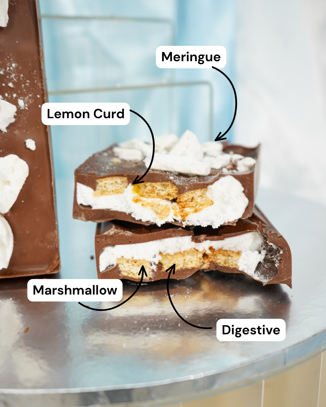 Lemon Meringue - Chocolate Bar