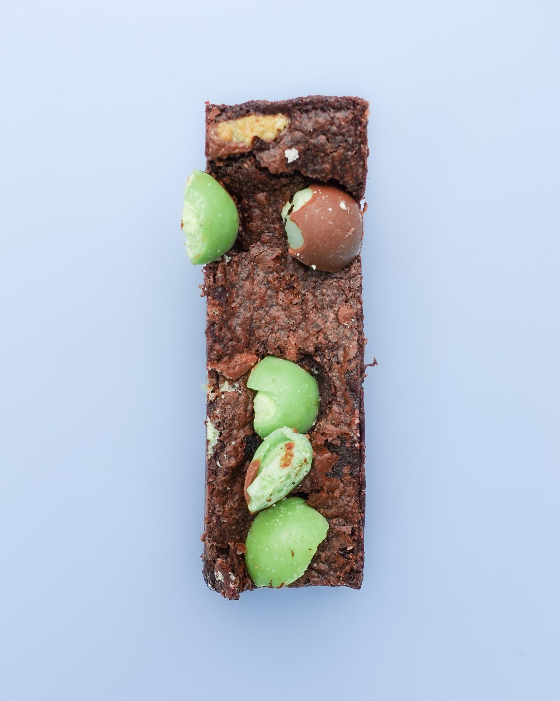 Mint Chocolate Loaded Brownie Slab