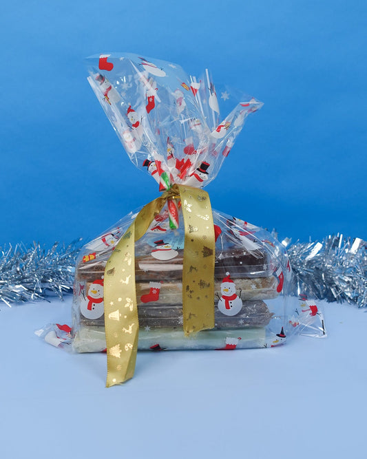 🎄 Christmas Gift Bundle – 4 Handmade Belgian PISTACHIO KNAFEH Chocolate Bars *CHRISTMAS PRE ORDERS 2025*