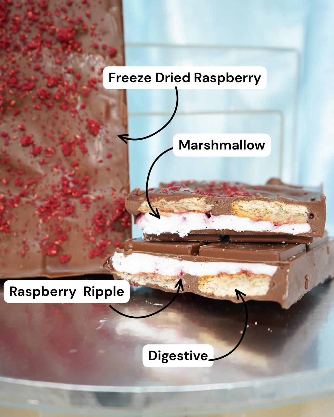 Raspberry Ripple - Chocolate Bar