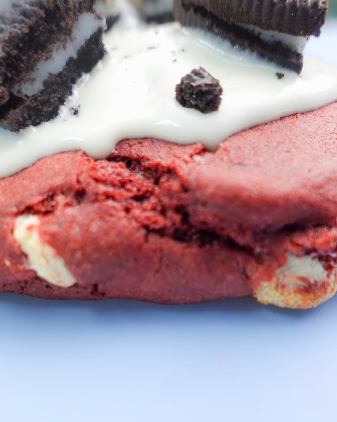 Red Velvet Oreo Cookies & Cream Cookie