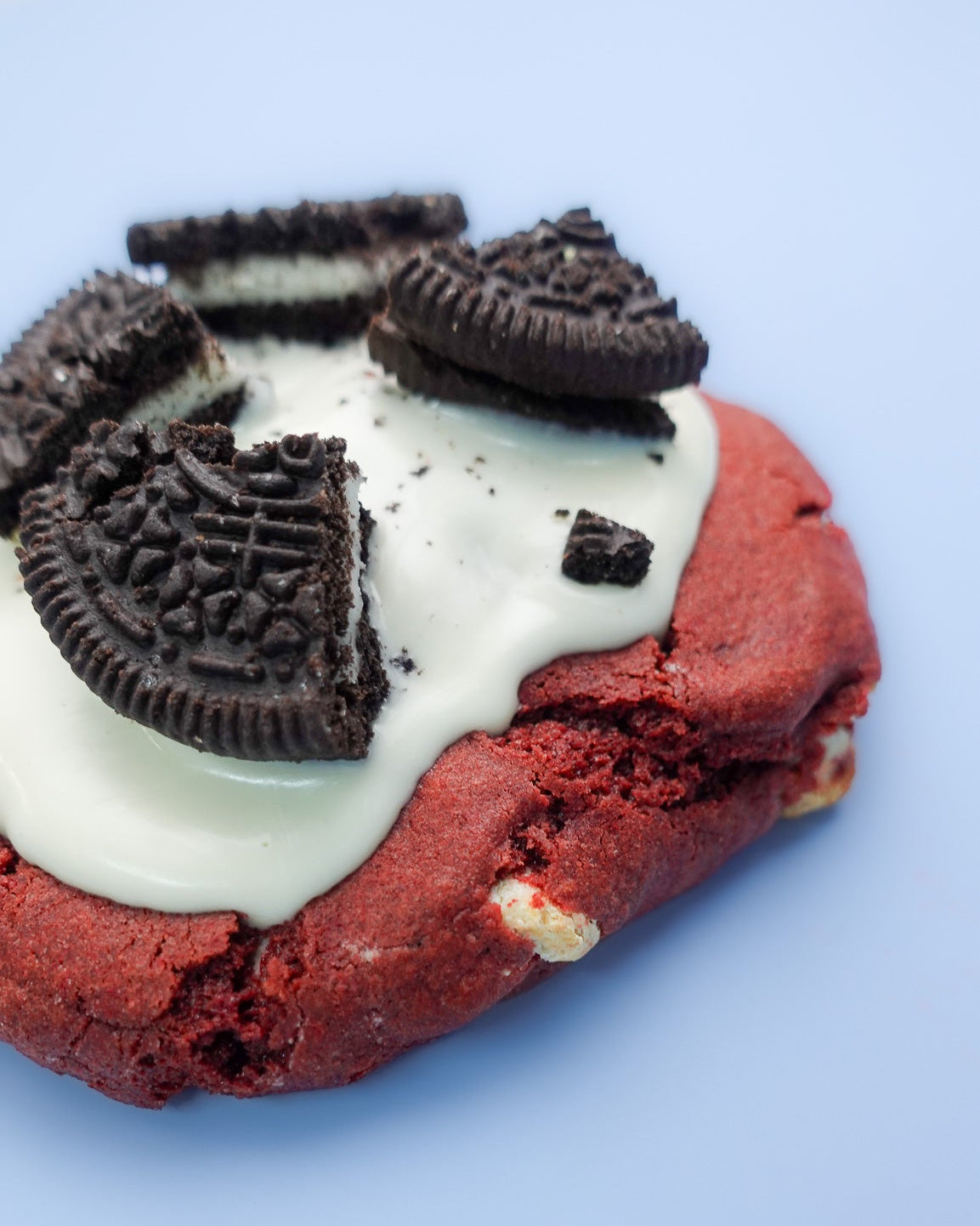 Red Velvet Oreo Cookies & Cream Cookie