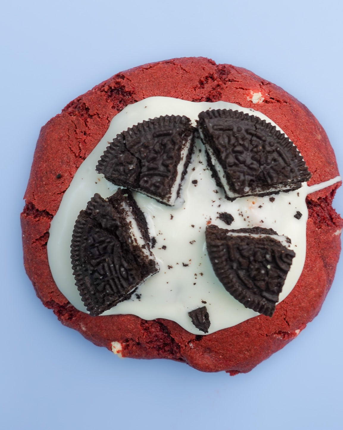 Red Velvet Oreo Cookies & Cream Cookie
