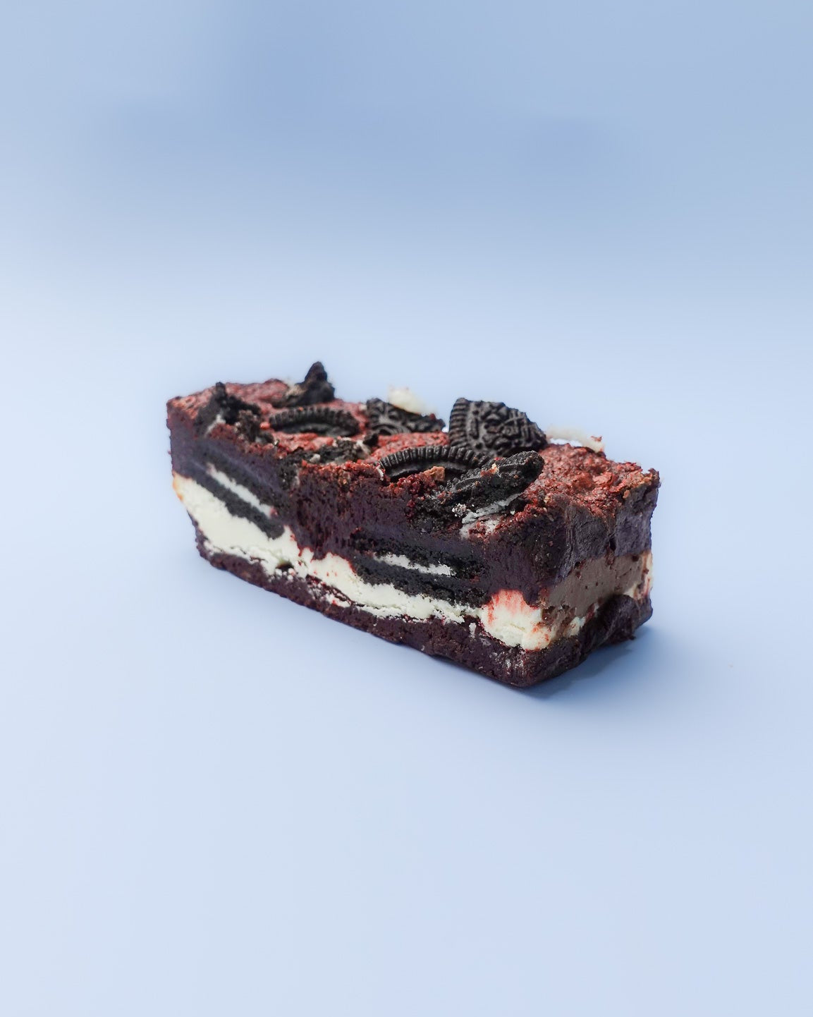 Red Velvet & Oreo Loaded Brownie Slab