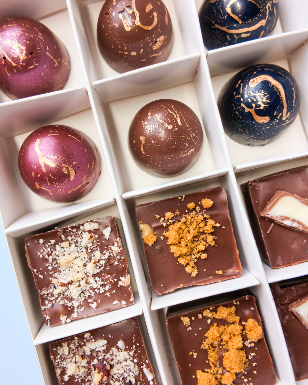 Luxury Mixed Chocolate Selection Box – 24 Handmade Belgian Chocolates