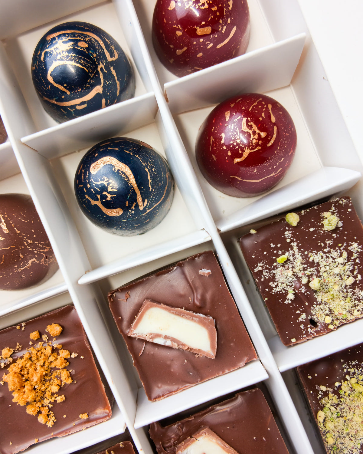Luxury Mixed Chocolate Selection Box – 24 Handmade Belgian Chocolates