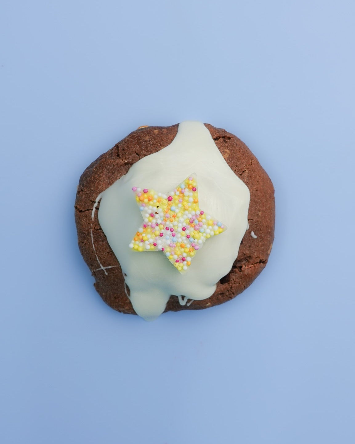 Triple Chocolate Brownie Stuffed Cookie