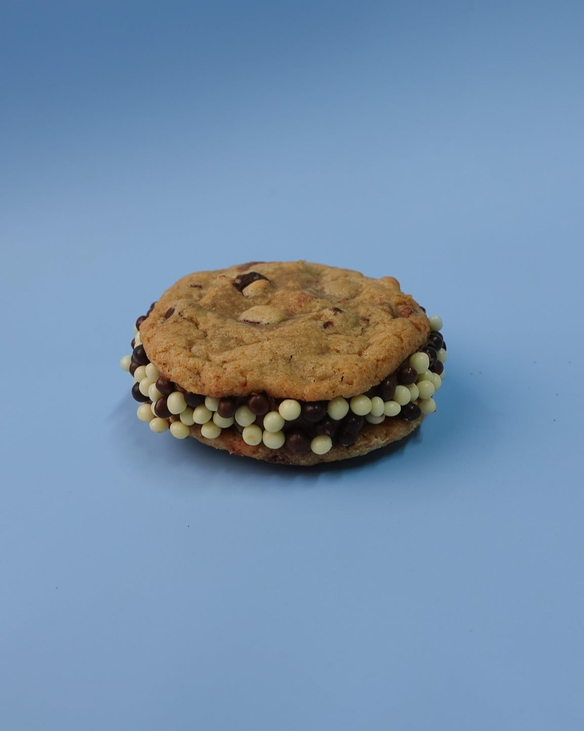 Cookie Sandwich - Chocolate Ganache & Chocolate Wafer Balls