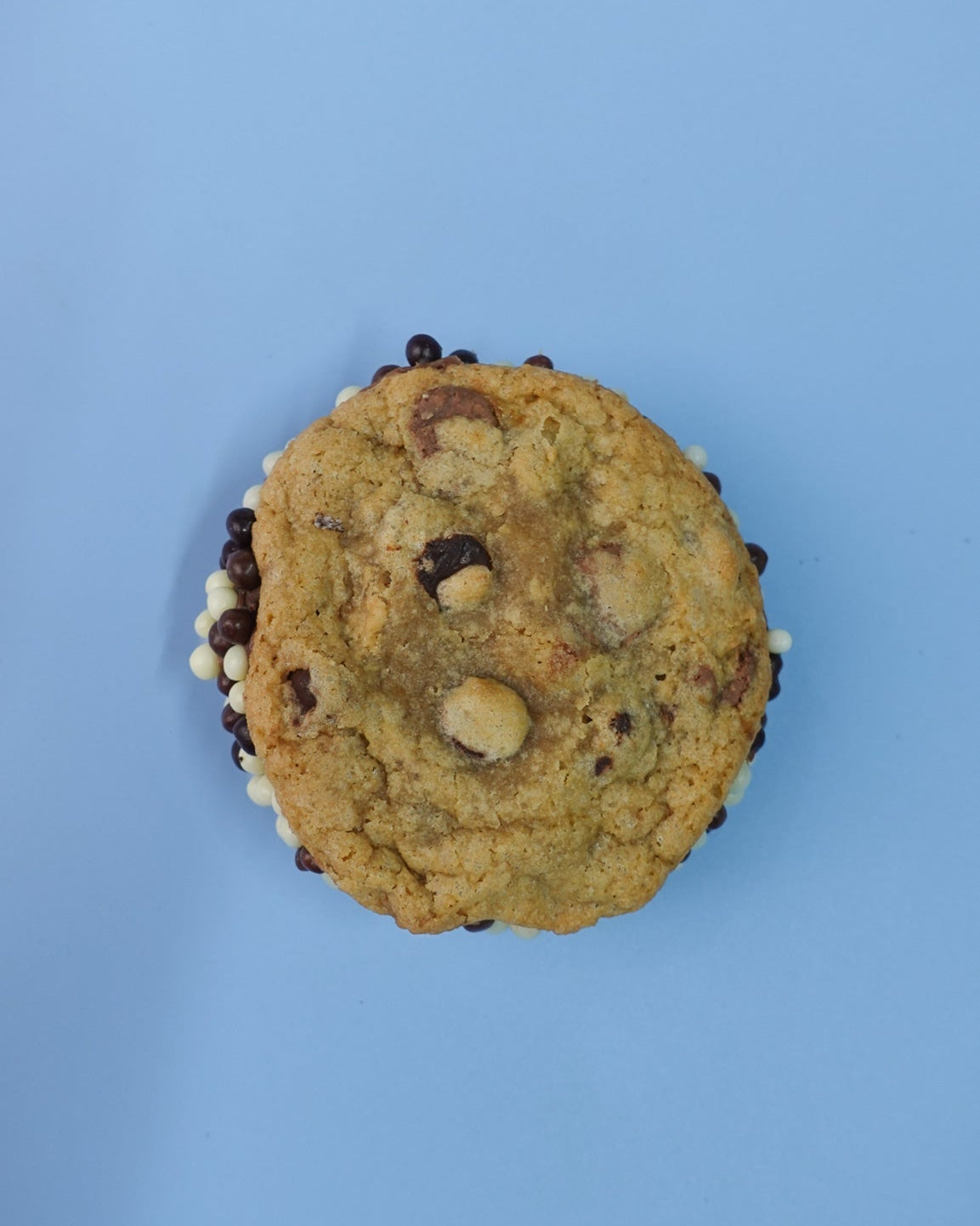 Cookie Sandwich - Chocolate Ganache & Chocolate Wafer Balls